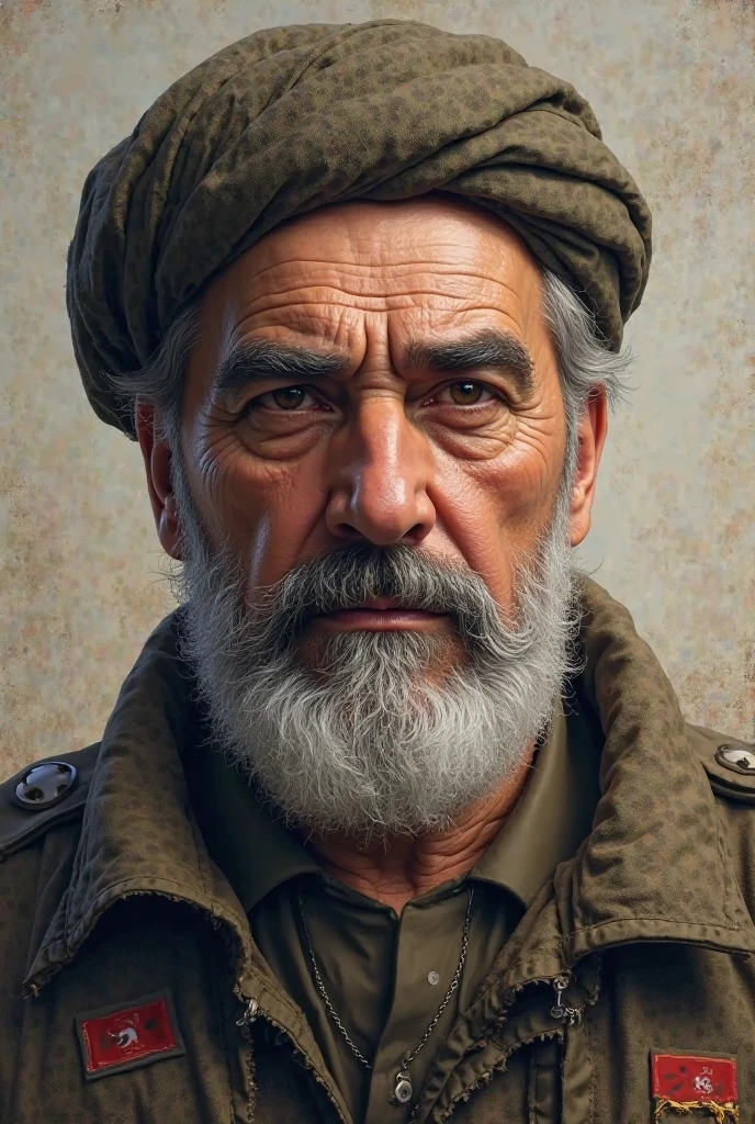 Make me a picture of Mullah Mustafa Barzani 