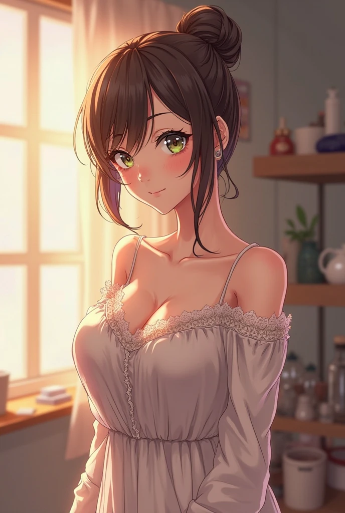 (masterpiece), (best quality), (ultra-detailed), (best illustration), (best shadow), (absurdres), Female, 25 years old, looking at viewer, medium breasts, 1girl, shy, nsfw, orgasm face, climax, light smile,