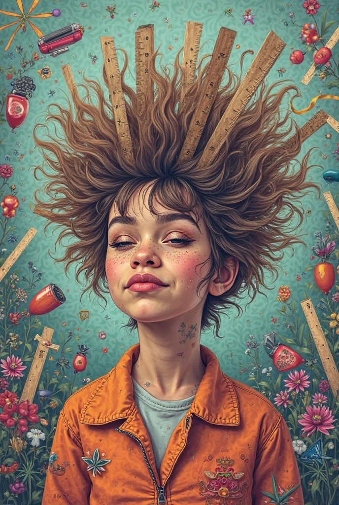 Make a Brainrot meme about straightening