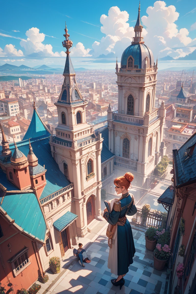 Scary cityscape　lonely