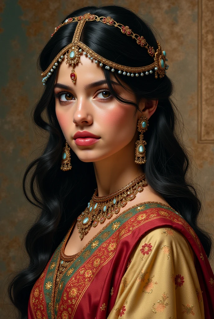 "An image of a Sasanian princess."

