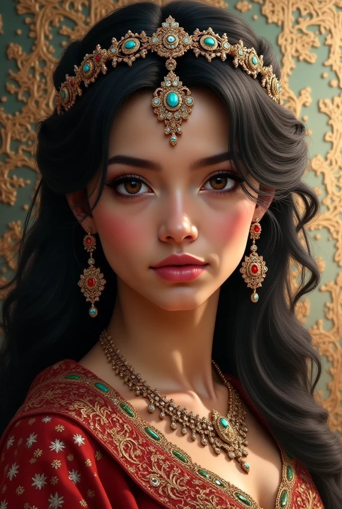 "An image of a Sasanian princess."

