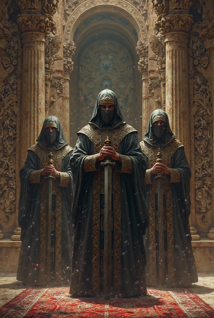 "An image of Sasanian executioners."

