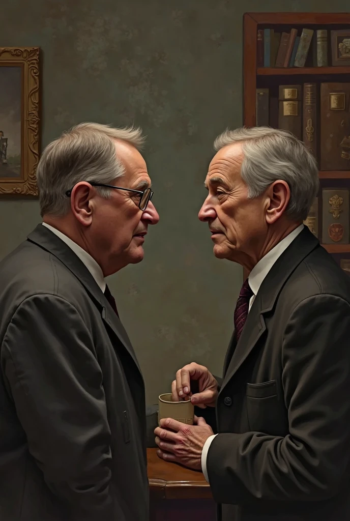 That two people talking about second world War 