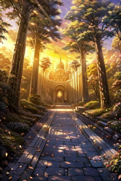 alot of trees in brown 