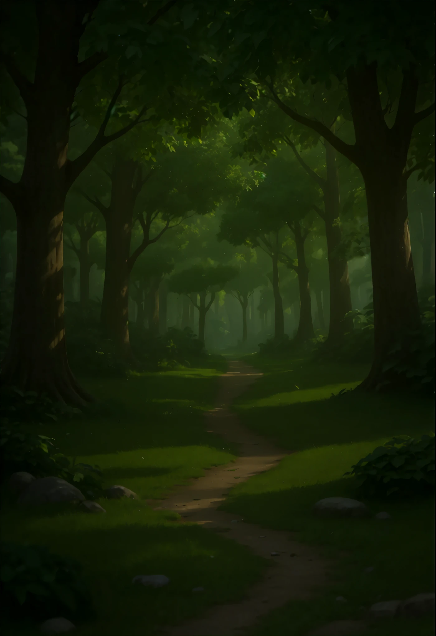 生成一片Tree林,CG rendering moving texture,8k,Ultra HD, expressions and movements ,plant,Tree,8K