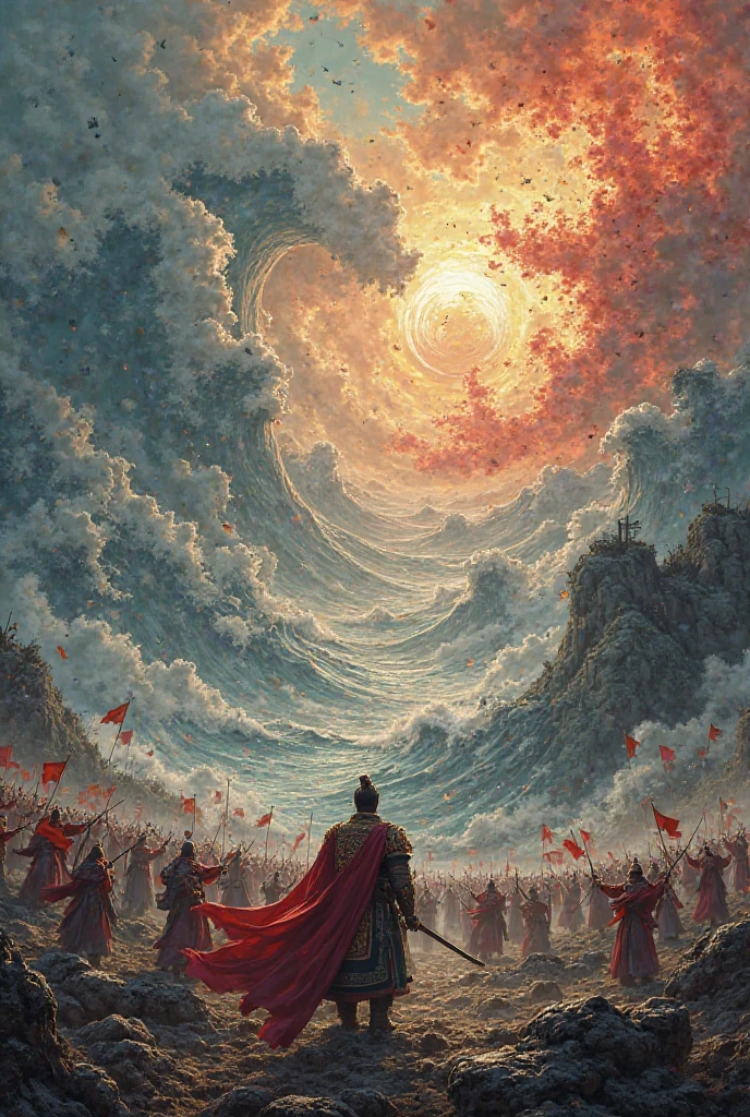 Please depict the ripple effects of TRUMP tariffs on the global economy based on the Battle of Red Cliff and the Battle of Sekigahara