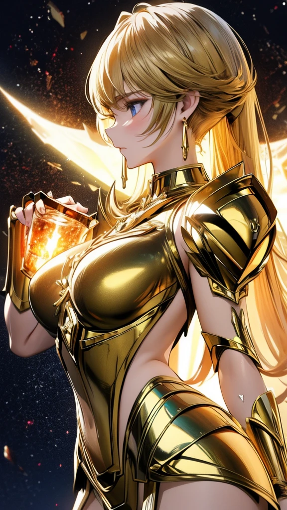 (masterpiece:1.2, Highest quality),(Very detailed),8K,wallpaper,1 female,Mature Woman,4,Sentai heroine colorful, Muscular,((white line on vivid yellow metallic squadron suit)),(((betterhand))),(The background is aurora rainbow),Random hairstyle,Random pose,(((Beautiful female hands,detailed drawing of a hand))),cyber punk,((Beautiful trading cards,gold framed)), ((cameltoe)),