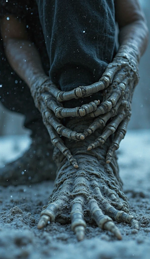 a zombie hands raising from the ground, dry desert, detailed zombie hands, dry cracked earth, barren desert landscape, dramatic lighting, moody atmosphere, cinematic composition, (best quality,4k,8k,highres,masterpiece:1.2),ultra-detailed,(realistic,photorealistic,photo-realistic:1.37),cinematic lighting, dramatic shadows, muted color palette, gritty texture, desolate environment, apocalyptic, horror