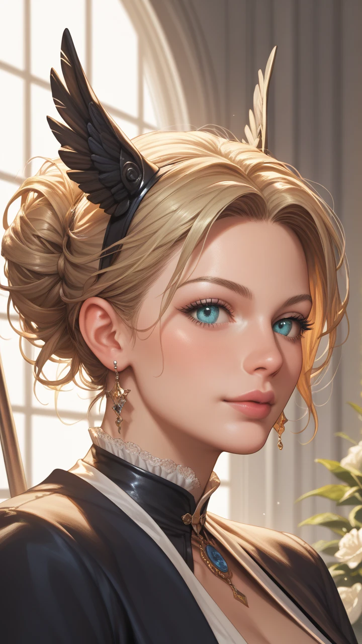 ​masterpiece, top-quality,  Detailed details, Detailed landscapes, beatiful lights, mujer, posion de perrito, sin pantalones 