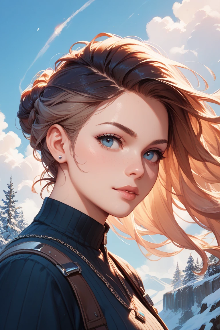 Make a cool illustration of Iineshan