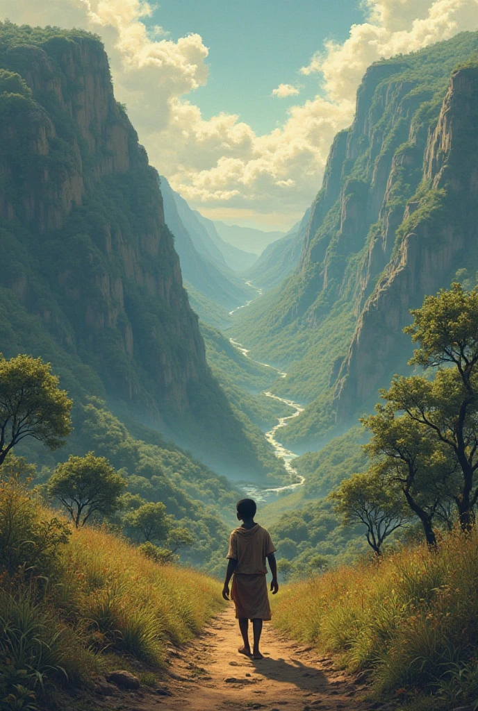 Location: A small village near the Great Rift Valley escarpment.

Tone: Peaceful but mysterious.

Events:

Introduction of Musa, a curious young boy.

Description of the Rift Valley—beautiful, vast, and feared.

Elders, especially Mzee Baraka, warn ren about Cracked Hill and the Echo Men.

Musa is intrigued but doesn’t fully believe the tales.

