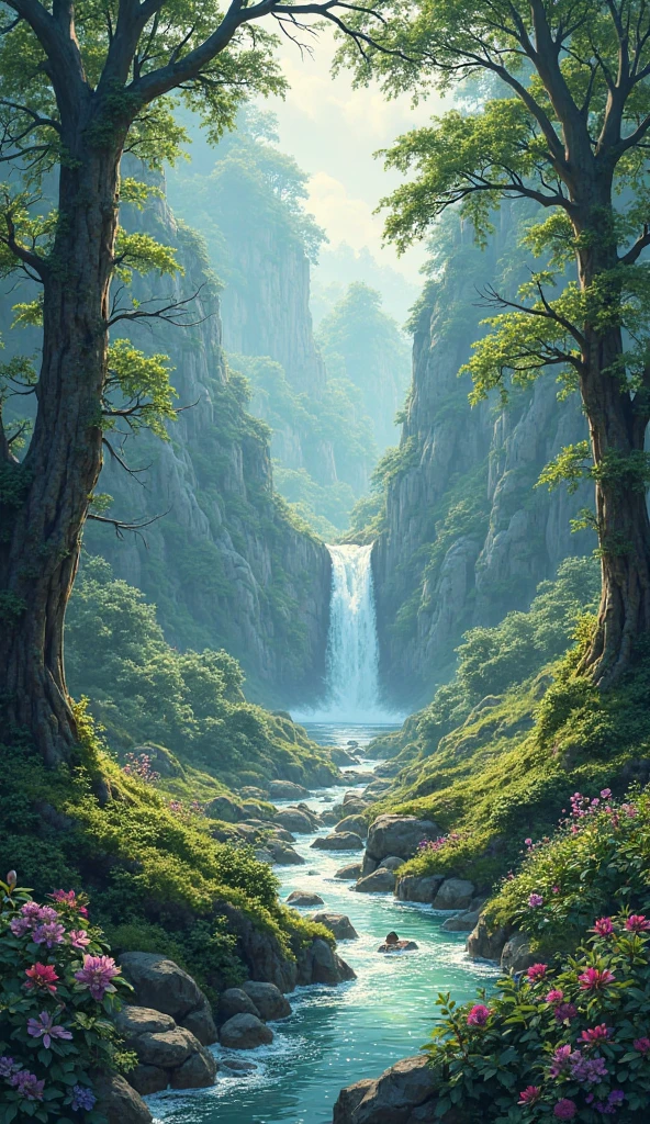 Art of nature with lack