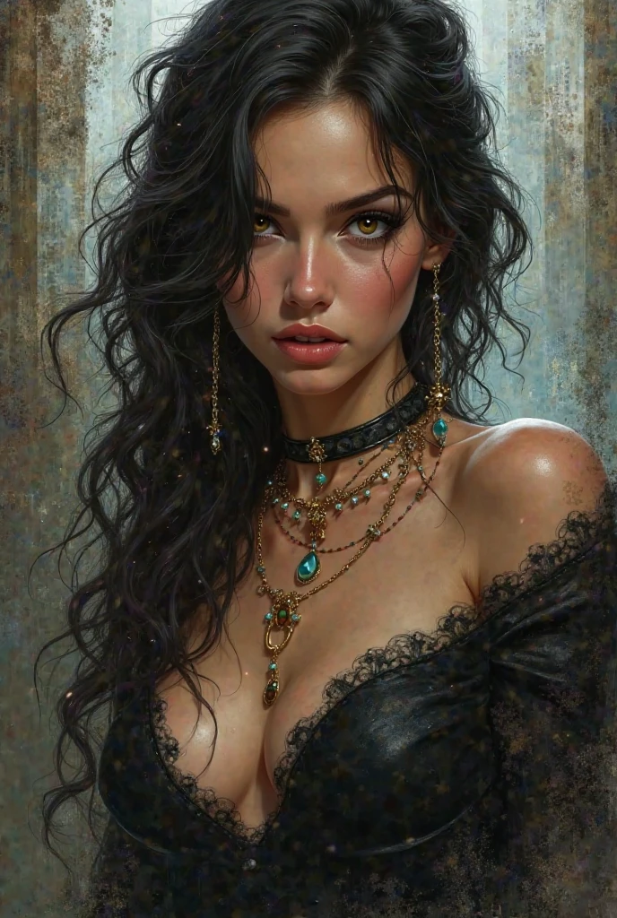 Temperamental woman, naughty, smart