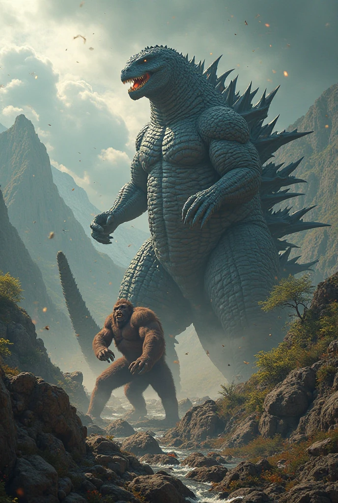 Godzilla uses domain expansion to fight Kong