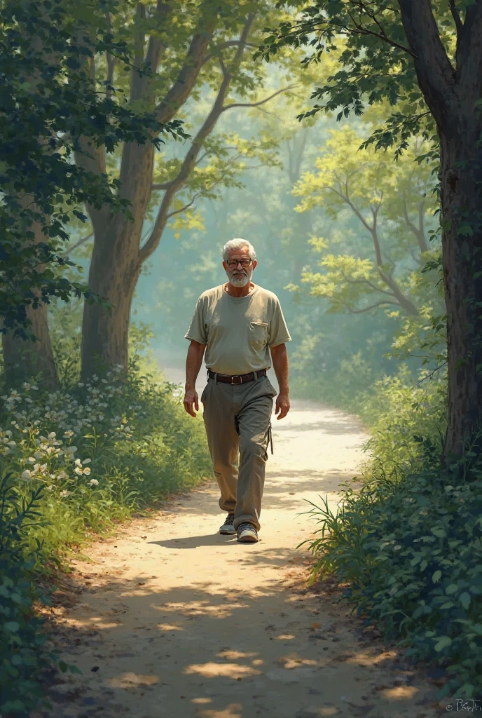 , a path you took, man pic