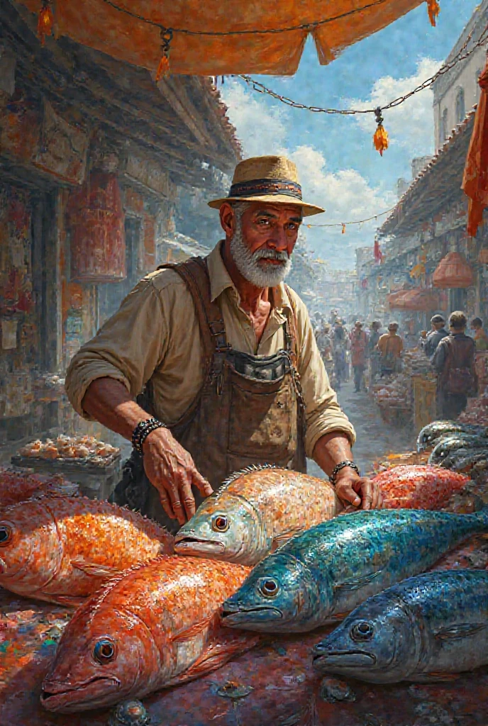 রোলান্ডো মাছ বেচতেছ 