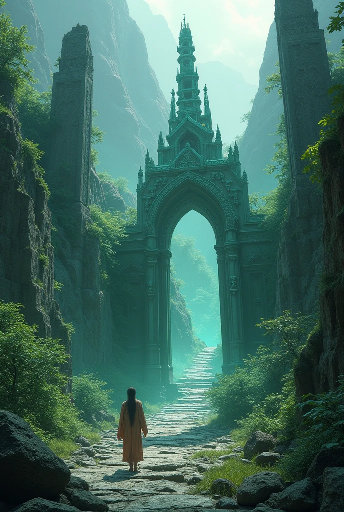The ruins of a jade city