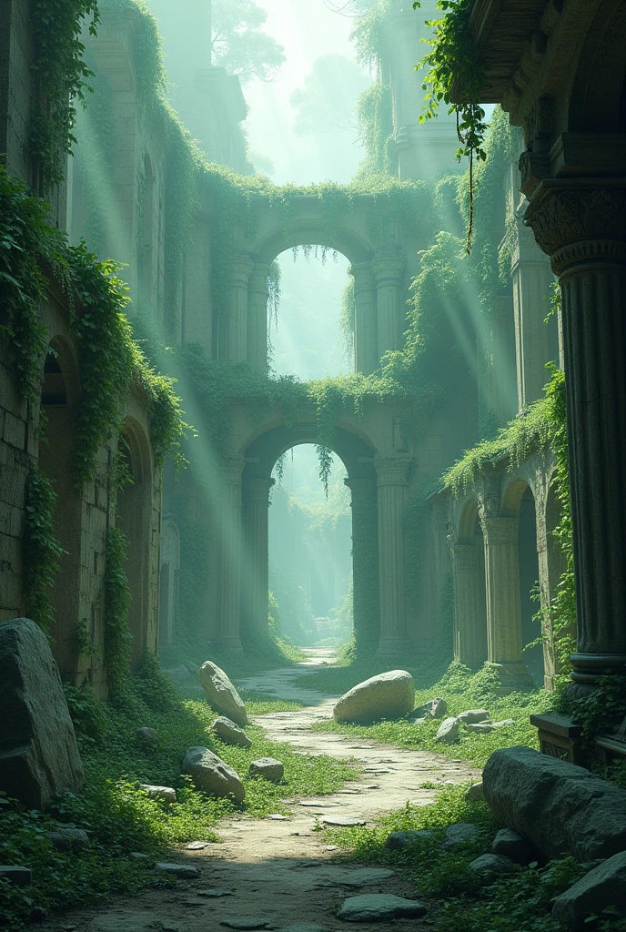 Ruined jade city