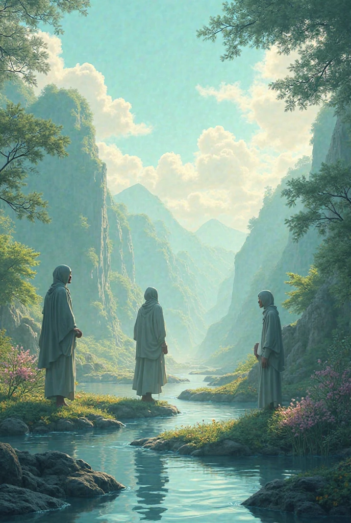 Peace and no blood or bloodshed.