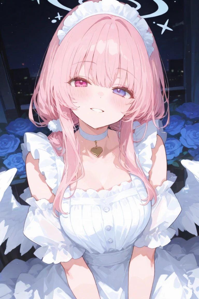 Ultra-high resolution,masterpiece, Attention to detail, Highest quality, 4K,Silver braided short bob,(heavy chest,Captivating body、Ultra-detailed skin、Beautiful eyes、Detailed Background),1 girl、(Ahegao,Eyes are hearts,How),(Peering into the glass、press your chest against the glass,hands on glass, breasts on glass:1.5)