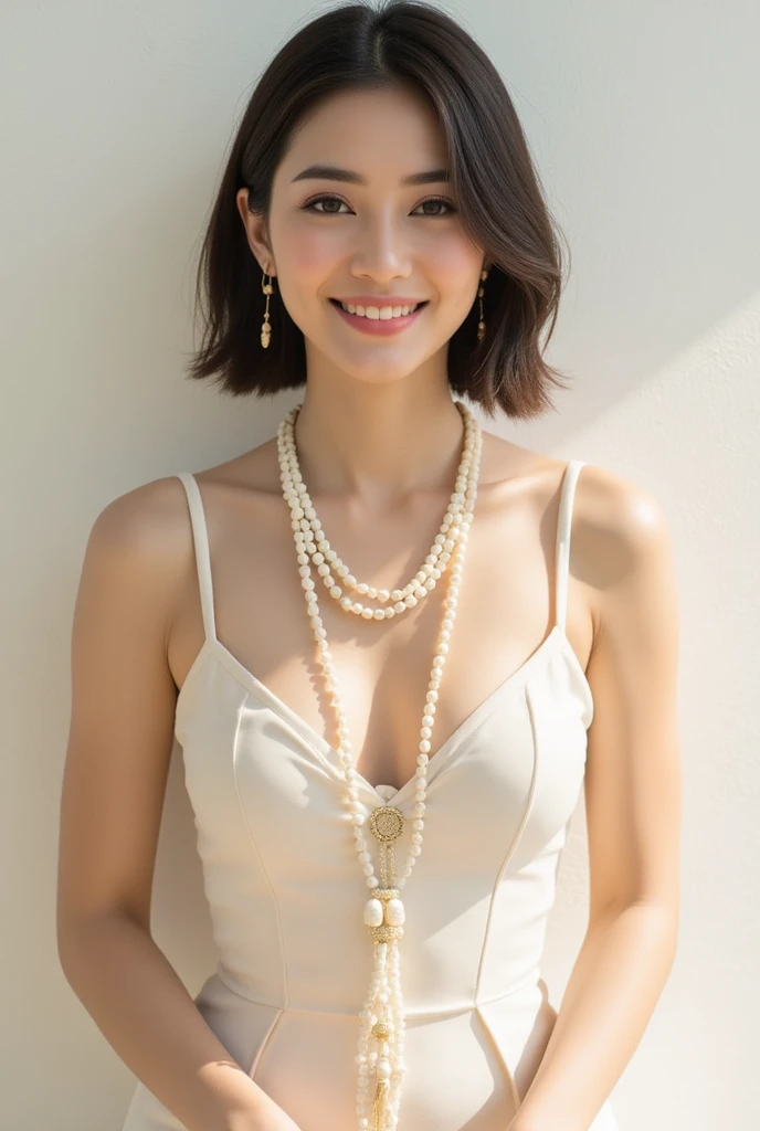 masterpiece, best quality, ultra-detailed, extremely detailed, 4K, 8K, best quality, beautiful3, realistic, real, raise a hand, building, night, a pretty woman, solo, sweater, beautiful gold hair, beautiful brown eyes, beautiful eyes, buttocks, earrings, necklace, light smile, crying, lotion