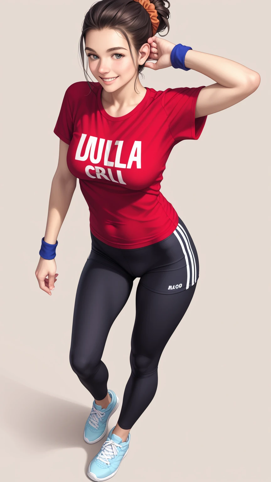 chubby, fat, black leggings and yellow culottes, long sleeve t-shirt, (Rosa), (invisible:1.5, no humans:1.5, headless:1.5, faceless:1.5), (cute big breasts), (8k, RAW photo, best quality, masterpiece:1.2), (realistic, photo-realistic:1.37), photon mapping, radiosity, ((Hasselblad photography)), physically-based rendering