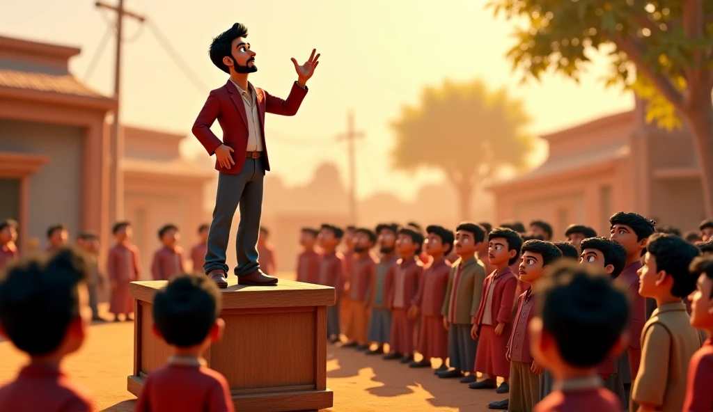 The village school would organize a grand celebration on Independence Day, with songs, dances, and speeches. This year, Arjun was especially excited because he had been chosen to give a speech about the freedom fighters who had fought bravely for India’s independence.