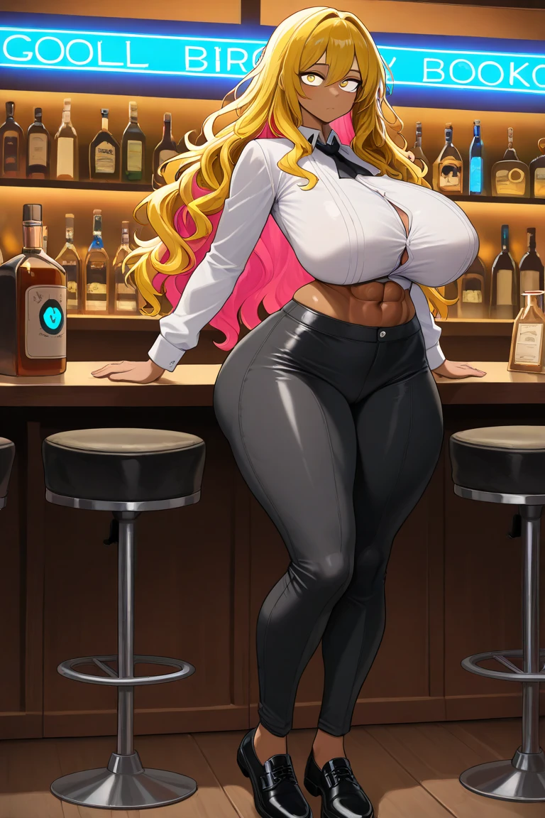 MILF, 3 girls, big breasts, giant breasts,mature woman, with ((((( huge fake breasts:38.7 ))))) heavy breasts, long RED and WHITE hair, light-skinned woman, with a close-fitting SILVER dress, with a low neckline on the chest, green eyes, a large and curvy waist, masterpiece,best lighting,office backdrop,breathe through,(full body as:1.1),walking,bully woman,Exaggerated big muscles,business suit,black stockings,short boots,Beautiful woman's face and charming,largeeyes,1woman,thin waist,very wide shoulders, Strong and powerful arms,Strong arms,Thick and powerful leg muscles.,long legs, in the background the center of Tokyo in the city, with an advertisement in the background and out-of-focus lights, full breasts,