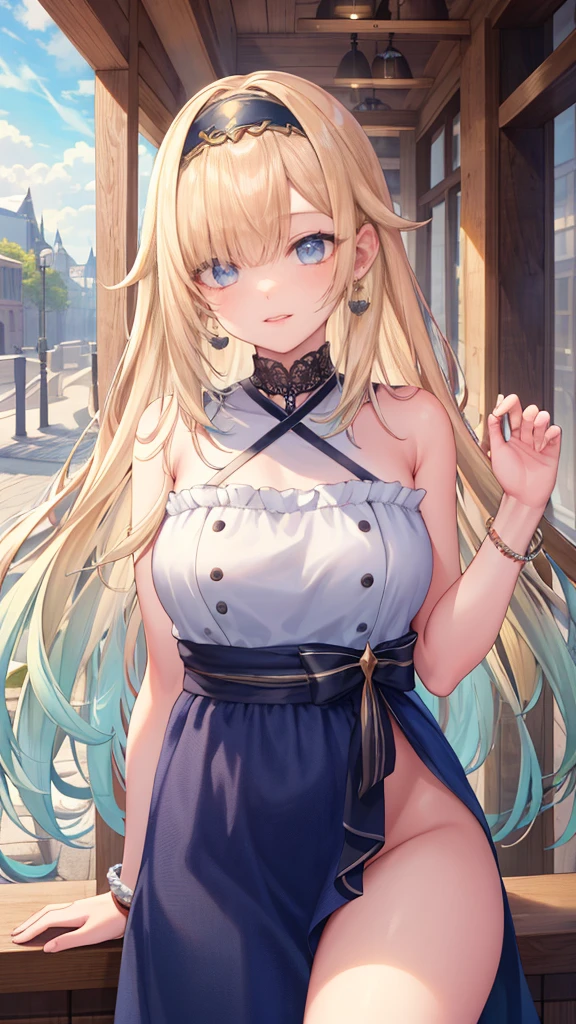 Portrait, official art, best masterpiece, best quality, best resolution, 8K, best detailed, (perfect anatomy:1.3), (looking at viewer)
BREAK
(looking at viewer, standing, from above)
BREAK
aizawa ema, long hair, gradient hair, blond hair, hair ornament, earrings, blue eyes, (large breasts:1.2), solo, 1woman, naked, Nipple Erect
BREAK
(blush:1.4), (shy smile)
BREAK
(Alley, outdoor, night), (Dim lighting), very detailed 16KCG wallpapers