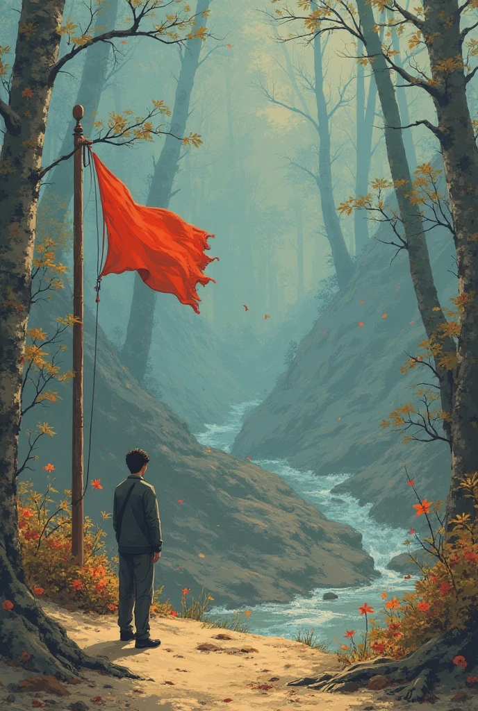 give me a wallpaper with the following sentences Living through the day waiting for death Cheung yang 18 years Young people sleeping a lot, later old and dead sleeping more The nine is like it or not, I like it to be a toothpick or a flag pole, what I want to see is that the letters don't need illustrations.
