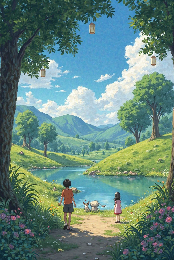 make a studio ghibli art