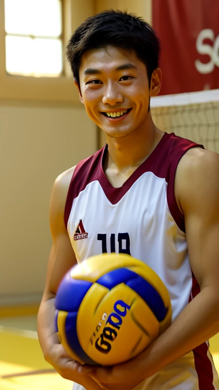 RAN TAKAHASHI, THE MALE VOLLEYBALL PLAYER FROM JAPAN
