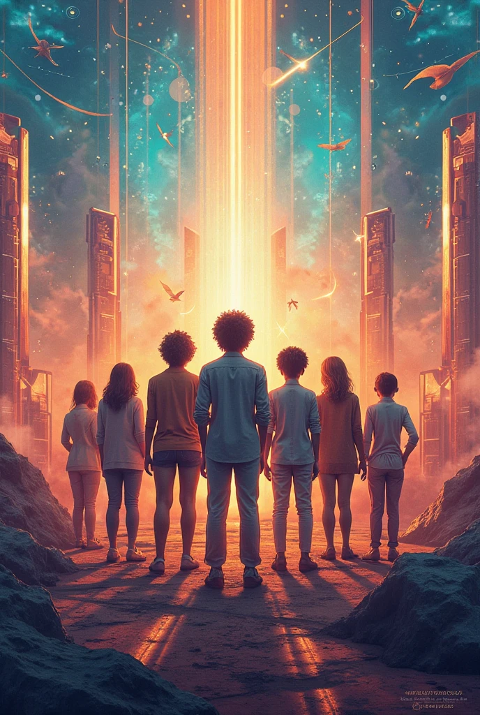 Poster with the Theme: "Culminating Synergy in a Rayvolutionary X-Travaganza of Discovery.”