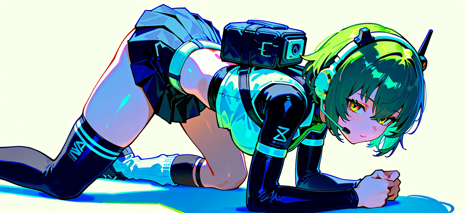 sexy sailor_outfit tv_head slim girl upskirt fullbody cute screen_head cutie girl schoolgirl monitor_head sexy