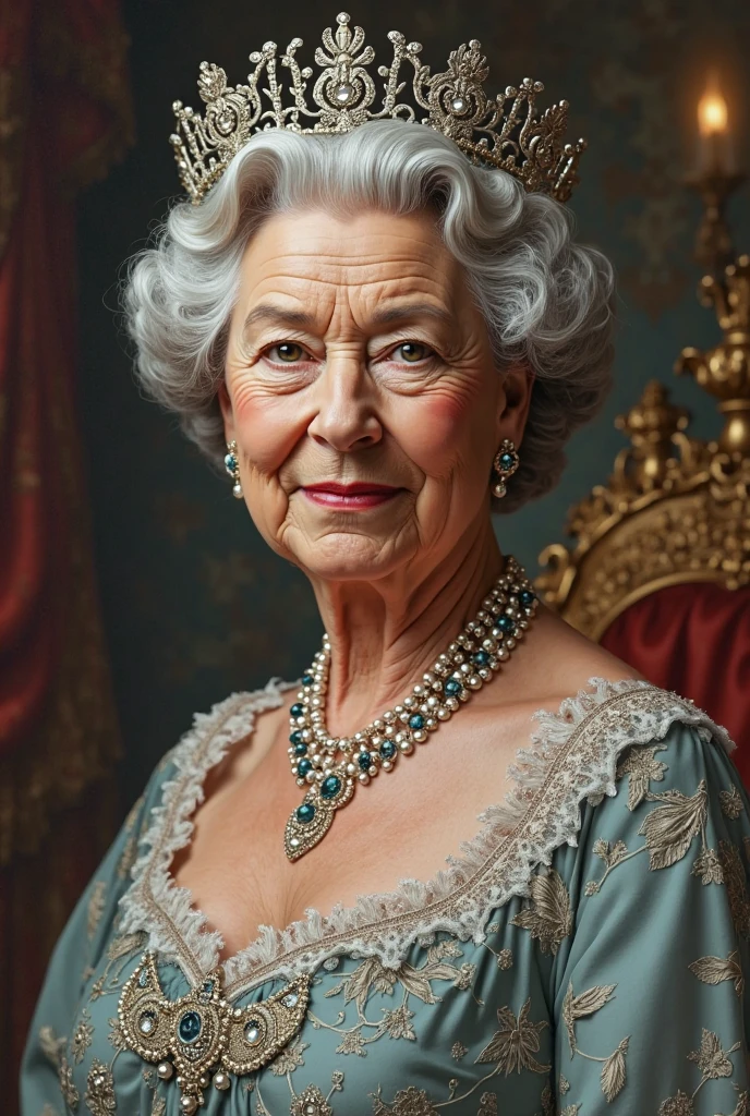 Queen Elizabeth 2 In Weight Height SeaArt AI queen-elizabeth-2-in-weight-height-seaart-ai