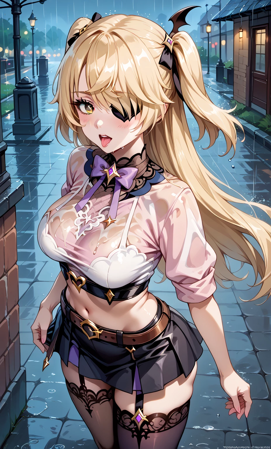 (masterpiece, best quality:1.2), (high resolution, 8K RAW photo, photo realistics, clear focus, weak outline:1.3), (natural lighting, textile shading), pov, ((solo:1.5)), 1 matured woman, 24 years old, (milf:1.5), ((nfsw:1.5, fuge breast:1.3, sagging breast, big tits, breast cleavage, harass sexually)), ((Bright beautiful eyes:1.3, detailed pupileautiful girl in winter clothes throwing small snowballs), pitching pose, left arm up, (winter outfits, duffle coat:1.2, knit scarfs around neck, tihg-length long boots), Snowballs fighting, flying small snowballs, in the snow, (looking at viewers, with smiling, half-closed eyes), raised sexy, (little opening mouth:1.3), light purple mesh in silver hair, medium short hair, hair over one eye, asymmetric hair, half updo hair, side rock, blue eyes, (Luxury detailed accessories, necklace, earrings, Braceletokeh, dynamic angle, leaning forward:1.2, close-up face:1.5, full body, from below:1.2, (correct anatomy:1.6, ideal ratio of body proportions, correct hand:1.5, small hands),