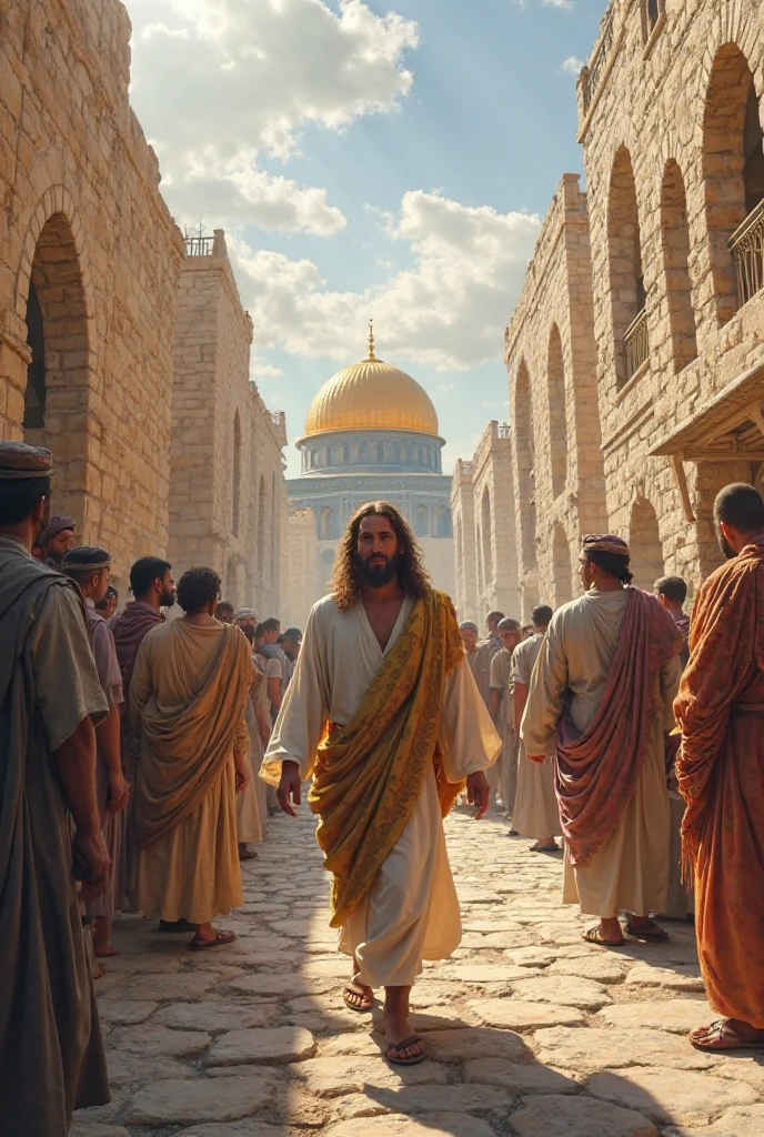a picture of ancient jerusalem of christ