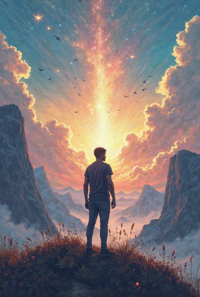 Create a picture with this comment never forget your dream never forget your goll