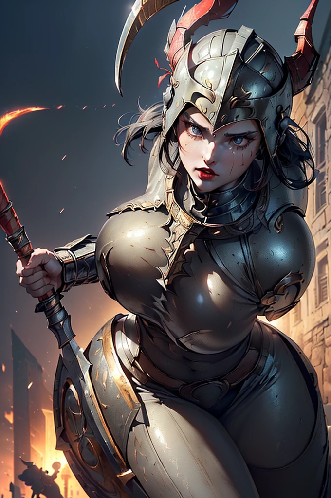 (best quality,highres),(realistic:1.37),(portrait),(studio lighting), ,solo mature woman,curvy, giant breasts, large perfect ass,straight brown hair, brown eyes,full lips, dying, ((pulled pant)), ((breastplate:1.2)), ((lace)), ((panty view)), ((beaten:1.2))), (((woman warrior surrounded by exited men:1.2))), (((huge erected beast penises))), (((she is restrained by rope:1.2))), (((she is strangled by rope:1.3))), (((on gallows))), (((Sophie Marceau:1.2))), (((head hanged by noose rope around neck:1.2))), (((orcs))), (((one naked natural sagging breast))), (((gibbet:1.2))), (((tense rope above her head:1))), (((medieval))), (((ultra big realistic horse penises:1.3))), (((she is grabbed by a man behind her))), (((hit by a toothy orc:1.2))), (((molested by horse penises:1.2))), (((penetrated pussy view:1.2))), (((strangled:1.2))), (((sweaty skin)))