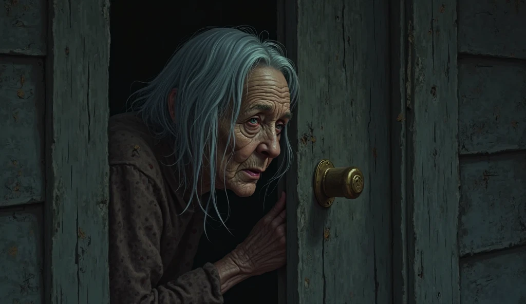 A_((short))_female, shoulder_length_hair, ((bad_health)), out_of_shape, thinning_blonde_hair, 60_years_old, some_wrinkles, small_nose, small_mouth, ((bulging_eyes)), sitting_on_a porch_in_front_of_her_trailer, holding_a_coctail