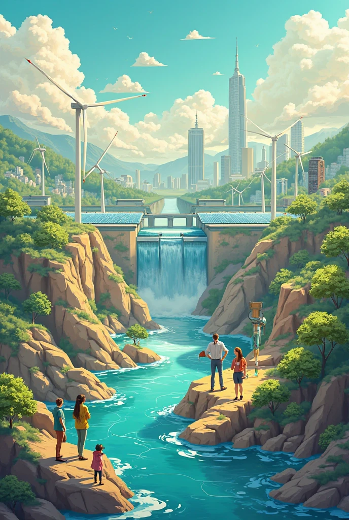 Make a folder about renewable energy 