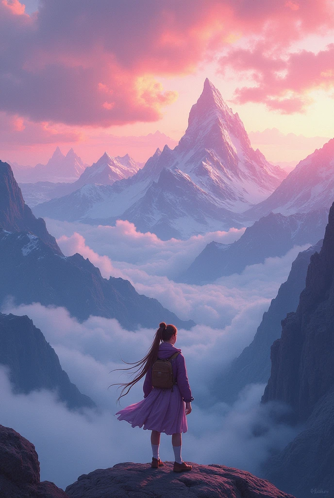 সে একদিন ভাবল, "আজ পাহাড়ের ওপারে উড়ে যাব!"
