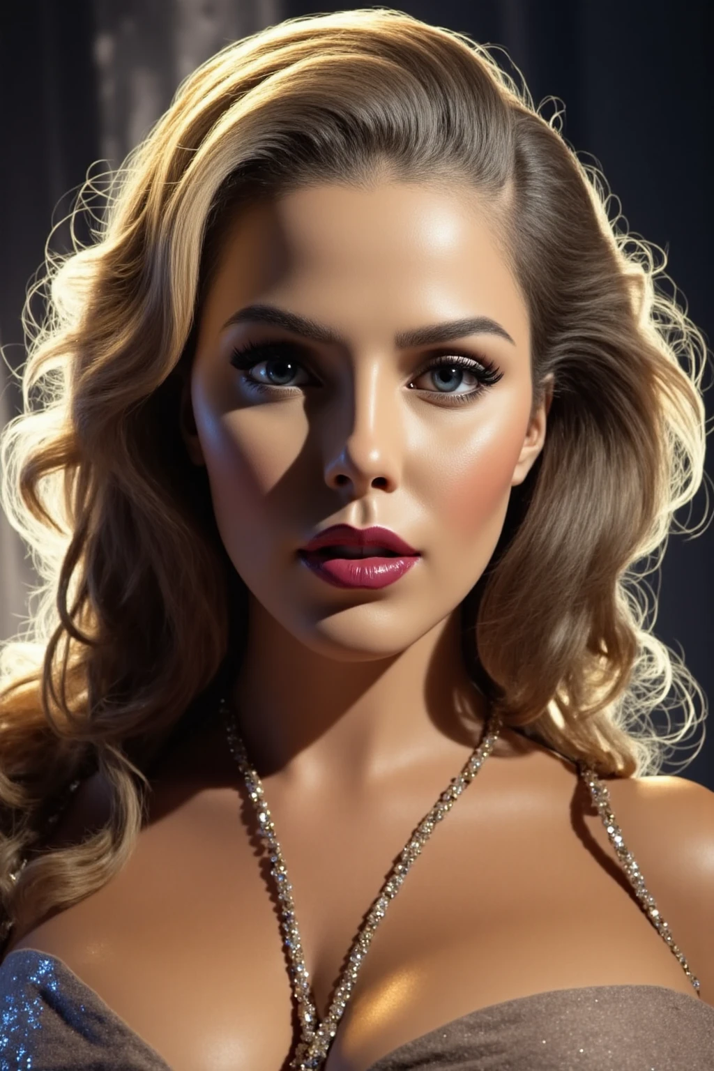 Mean Girl, a mean girl, beautiful detailed eyes, beautiful detailed lips, extremely detailed face and hair, cinematic lighting, dramatic lighting, high fashion outfit, confident pose, striking a pose, moody color palette, dark and gritty, dramatic shadows, chiaroscuro lighting, dramatic lighting effects, hyper realistic, 8k, photorealistic, highly detailed, intricate details, masterpiece, professional 3d render