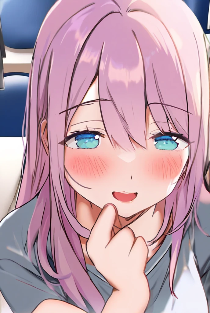 ((masterpiece, best quality)), high resolution,ultra detailed,8k,16k,detailed background, perfect lighting,detailed beautiful eyes,1girl,nsfw,embarrassed,blush,look at viewer,steam,sweat,aroused,seductive eye,(from above,from front:1.2), (pov:1.3),face focus,fisheye lens,1boy,1penis,(oralsex),(deep fellatio:1.4),(deepthroat:1.3),:>=,(penis in mouth),hetero,,fair skin,(small_breast,short body,slender,kawaii,tiny),(kagamihara_nadeshiko,blue eyes,kawaii,pink hair,long hair,highlight in eyes),in tent,winter camping wear