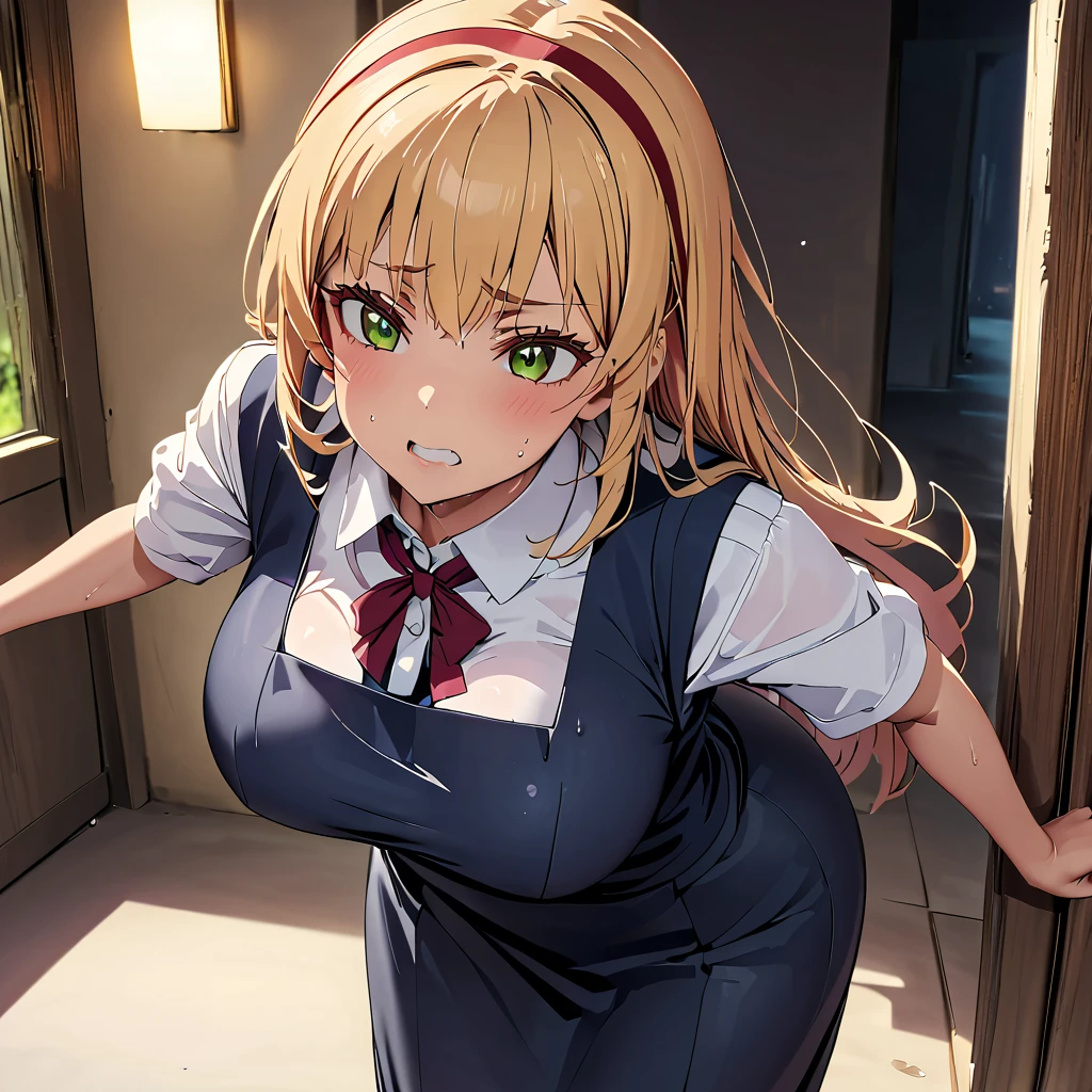 (best quality, 4k, 8K, high resolution, masterpiece: 1.2), Very detailed, (nobody: 1.5), Outside the door,Open door, indoor,cozy indoor,