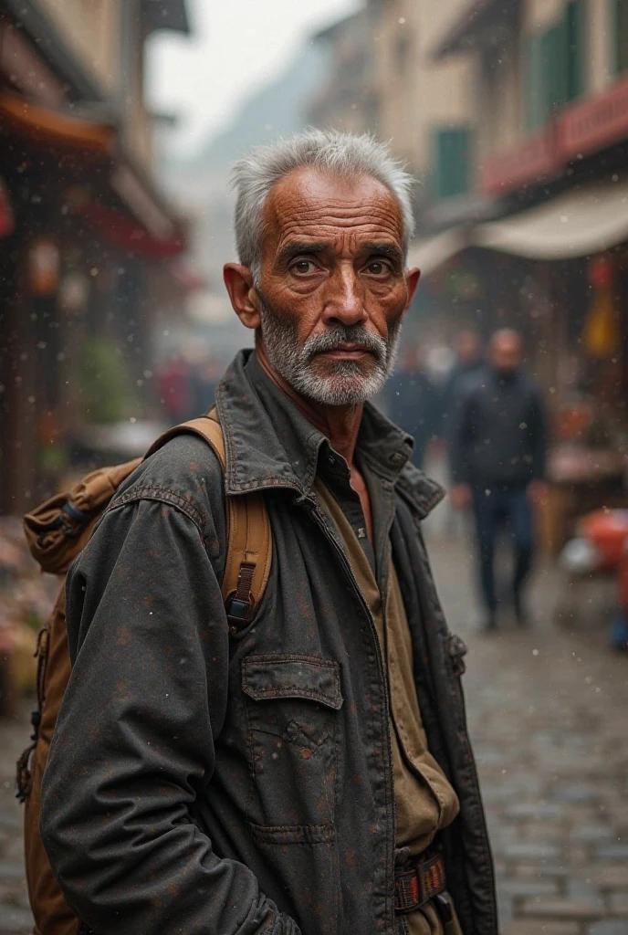 A very skinny Turkish man