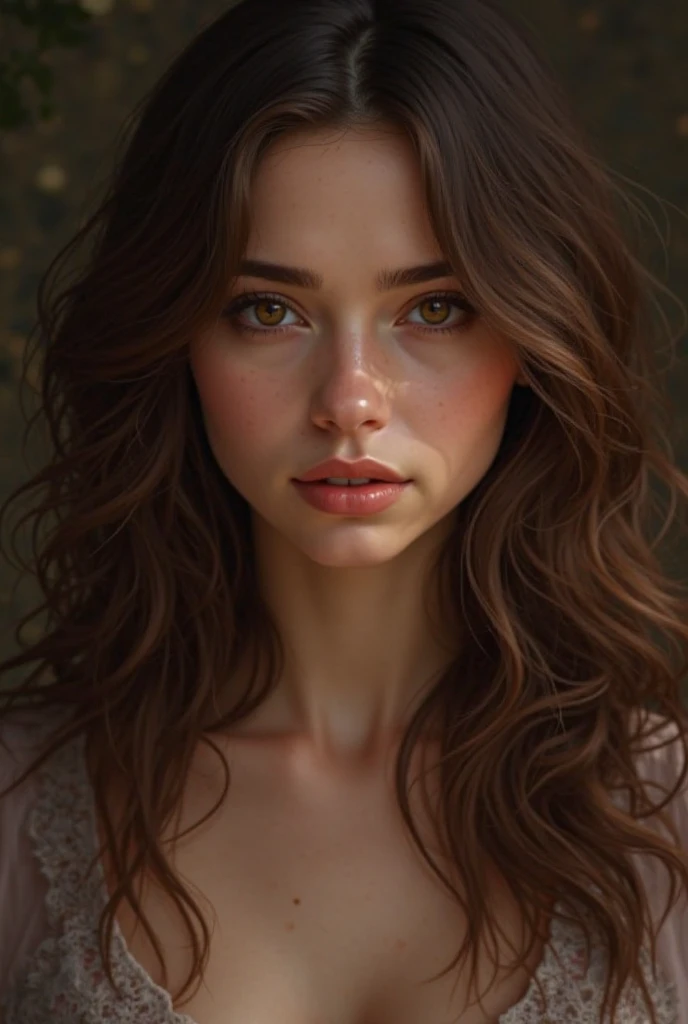 A woman whose name is Varotina Blande Italian Spanish 23 years old
