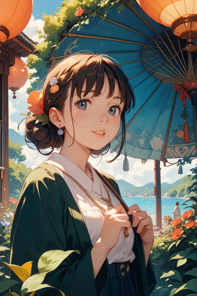 Studio Ghibli style photo