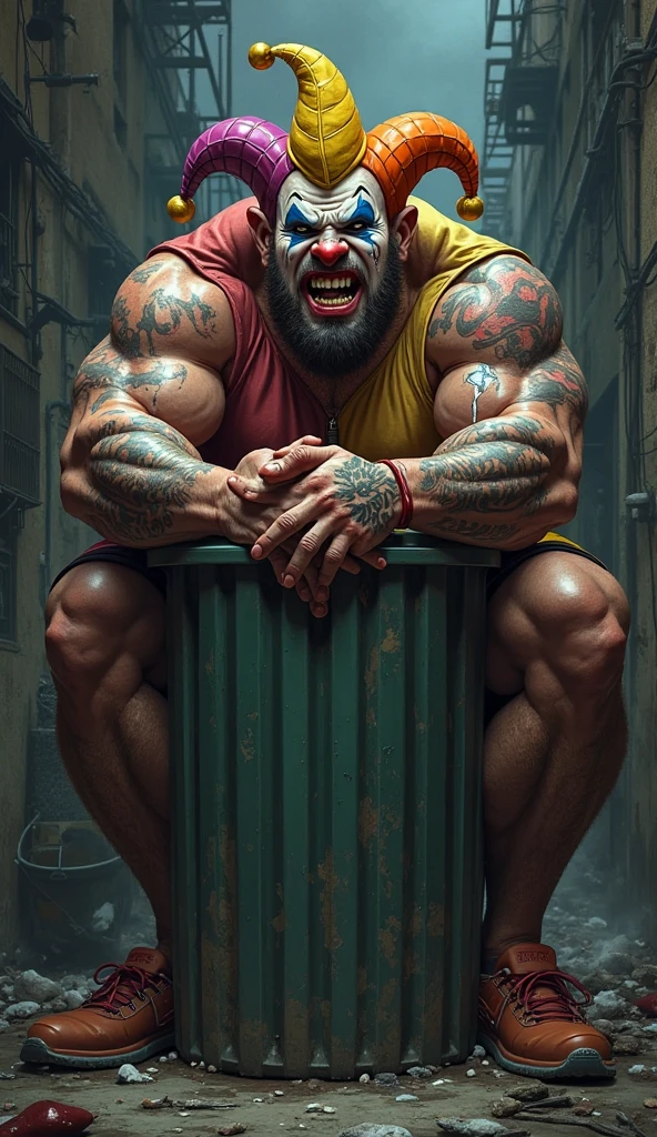 A handsome,Orc with abs tied to the sofa,Shoes taken off,Revealing two big bare feet,Both feet are locked in the foot,Feet raised,Soles facing forward,Five toes tied with rope in foot,His hands were tied tightly to one end of the sofa.,His upper body was stripped,Wearing only a pair of trousers,Being tickled by a man in a cap,His armpits were constantly tickled by feathers.,The soles of his feet were being scratched by two brushes.,The toes are also tickled by the feathers growing from the toes.。The abdomen is scratched with a brush,And he laughed,Struggling hysterically,Swinging his two feet,I want to escape from this nightmare.,But can only endure the punishment of being tickled。*(Have an expression of laughing like being tickled,Keep your feet elevated,The soles of your feet should face the screen)